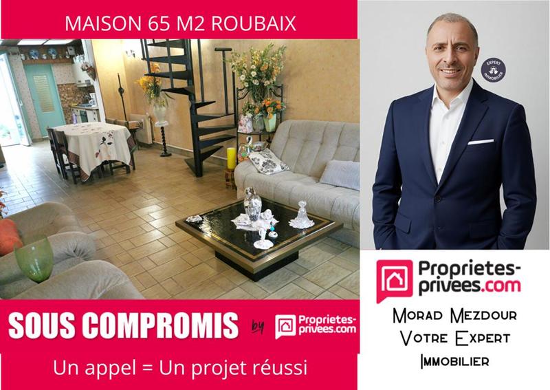 Maison - 65 m² - 3 pièces