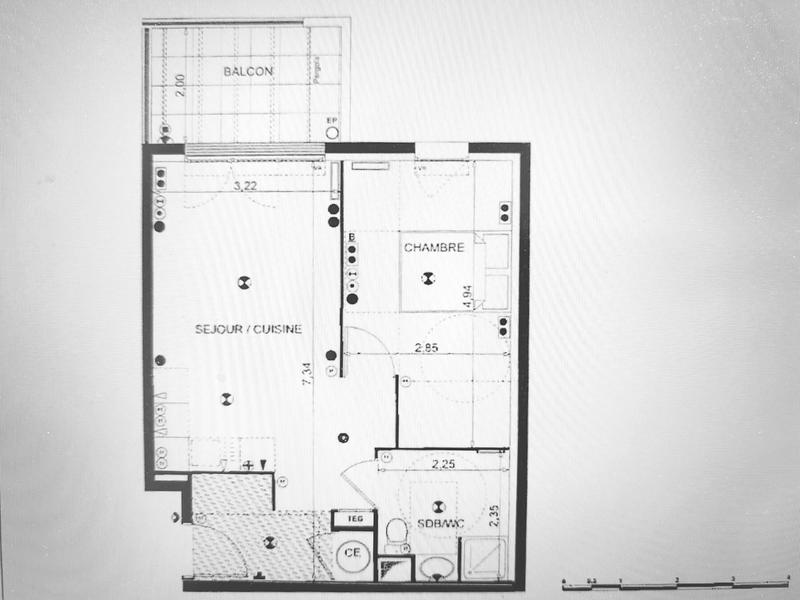 Appartement - 42 m² - 2 pièces