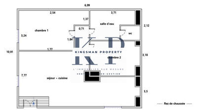 Appartement - 66 m² - 3 pièces