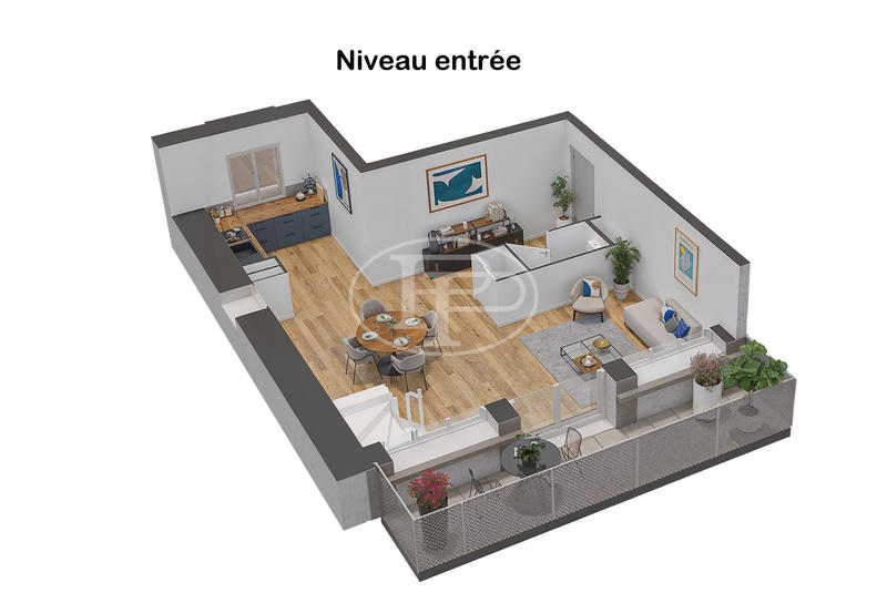 Appartement - 30 m² - 1 pièce
