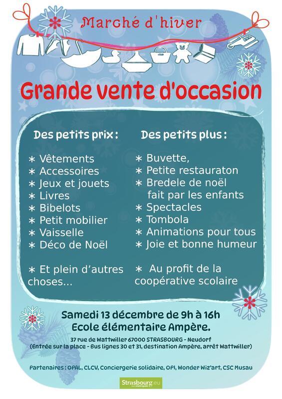 Marché d'hiver solidaire