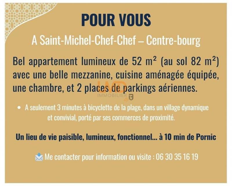 Appartement - 52 m² - 2 pièces