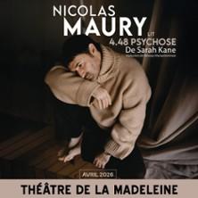 Nicolas Maury - 4.48 Psychose de Sarah Kane - Théâtre de la Madeleine, Paris