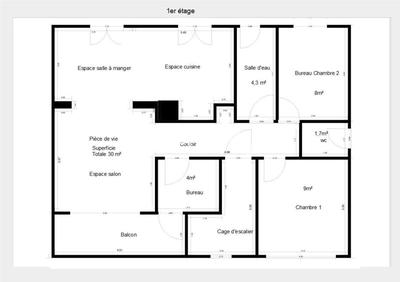 Maison - 120 m² - 7 pièces