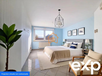 Appartement - 59 m² - 2 pièces