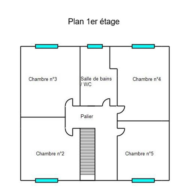 Maison - 121 m² - 5 pièces
