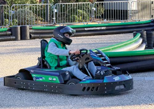 Espace « Aventures et sensations » : karting, escalade, Laser Game