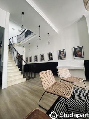 Chambre - 17 m² - 1 pièce