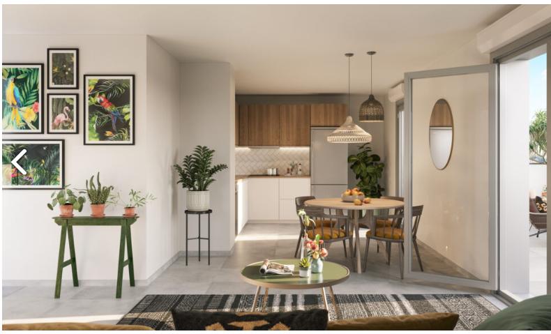 Appartement - 55 m² - 3 pièces