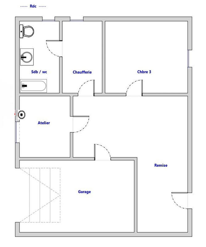 Maison - 90 m² - 4 pièces