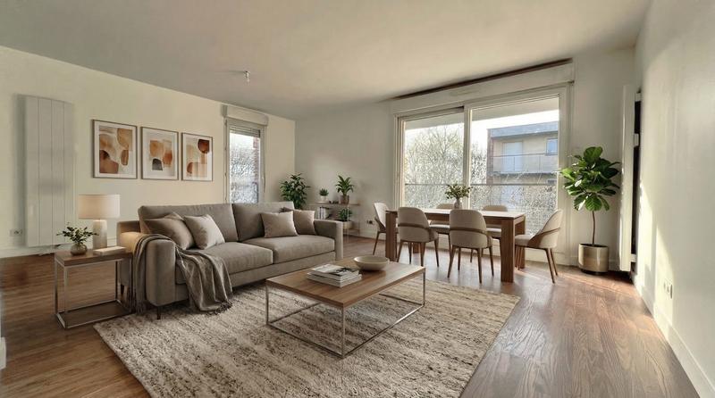 Appartement - 92 m² - 4 pièces