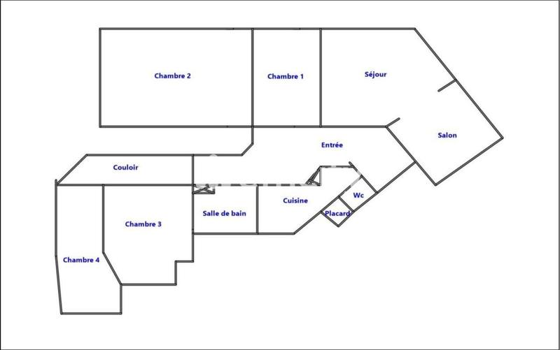 Appartement - 133 m² - 6 pièces