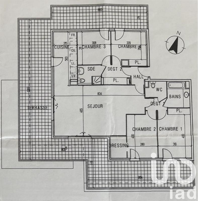Appartement - 115 m² - 5 pièces