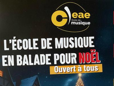 L'école de Musique intercommunale de l'Estuaire en balade pour Noël à Saint-Seurin de Cursac