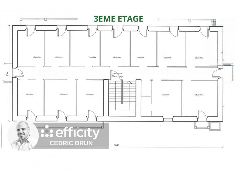 Immeuble - 1 475 m² - 46 pièces