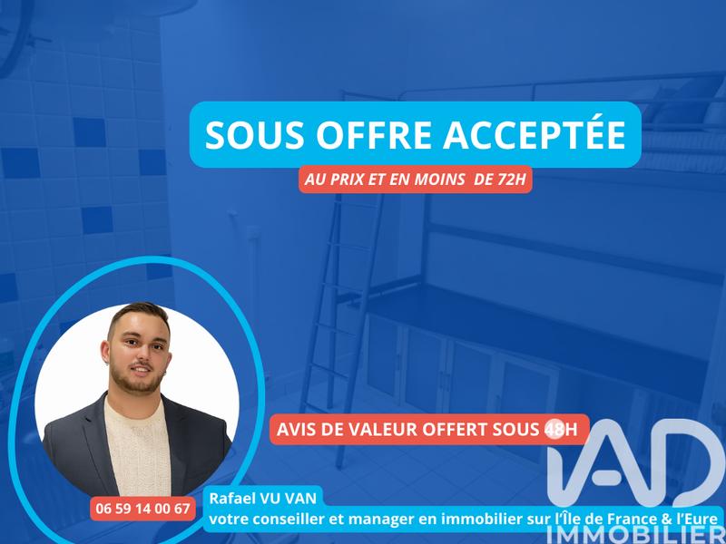 Studio - 9 m² - 1 pièce