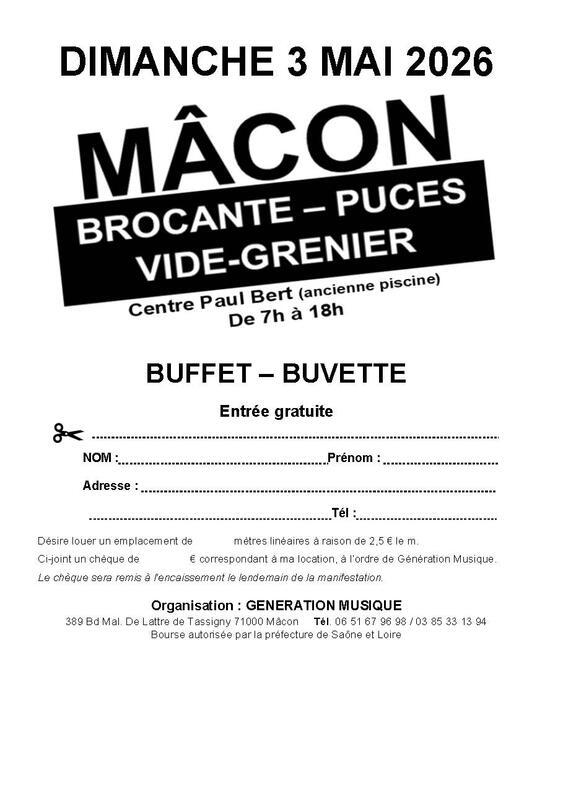 Brocante - puces - vide-grenier