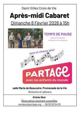 Après-midi cabaret avec Temps de Pause