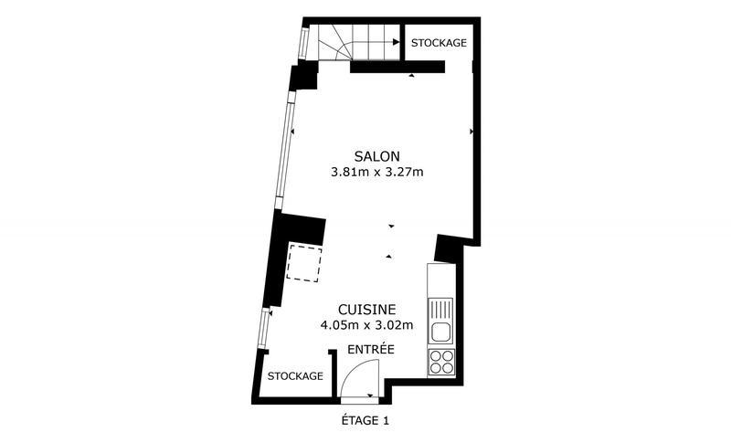 Maison ancienne - 67 m² - 3 pièces