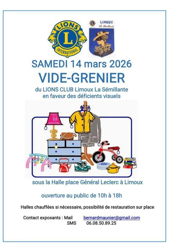 Vide grenier du lions club