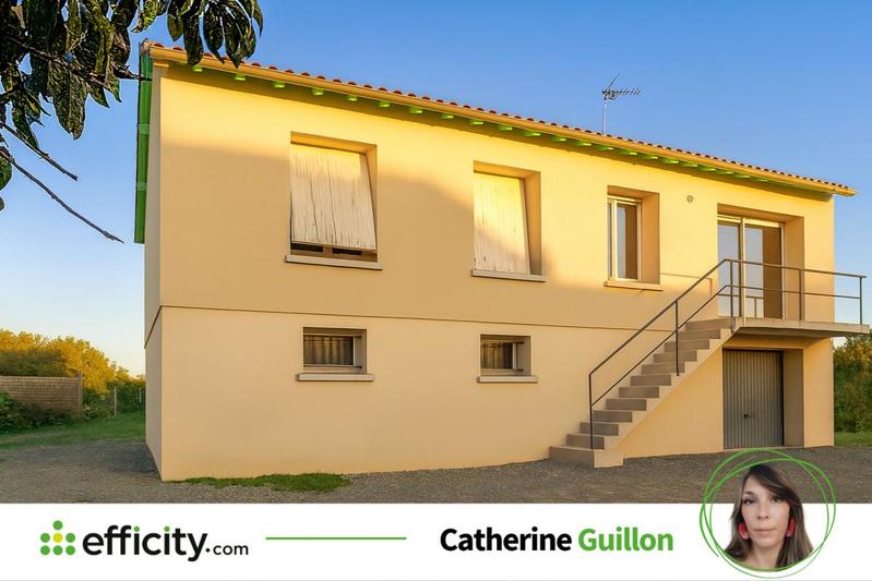 Maison - 89 m² - 5 pièces