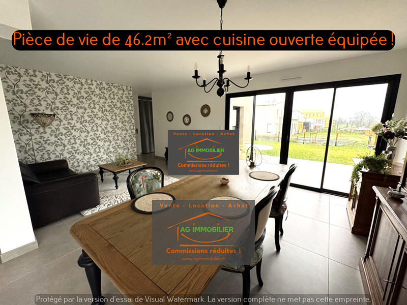 Maison - 133 m² - 6 pièces