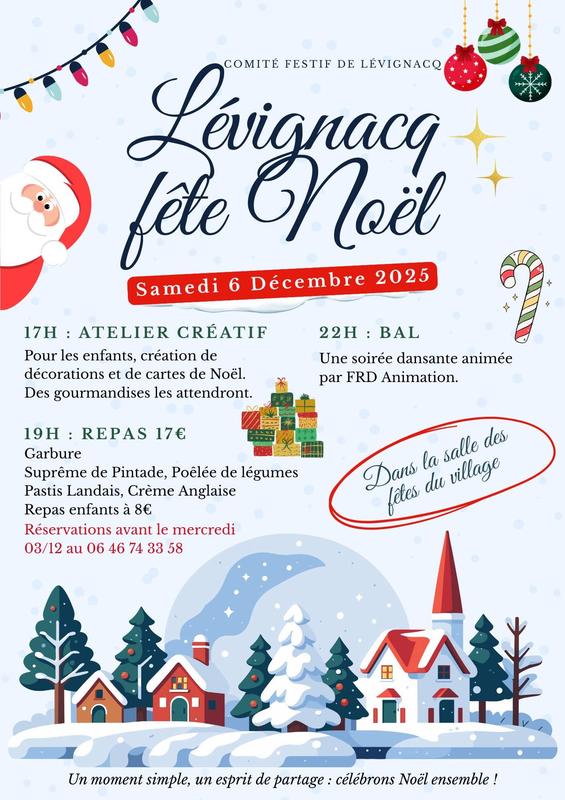 Lévignacq fête Noël