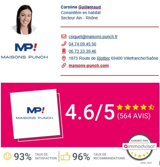 Maison - 94 m² - 4 pièces