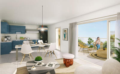 Appartement - 48 à 76 m² - 2 à 3 pièces