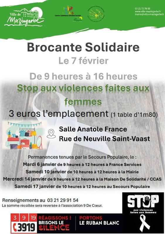 Brocante solidaire