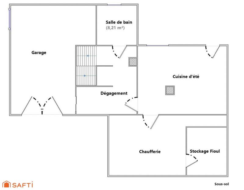 Maison - 100 m² - 5 pièces