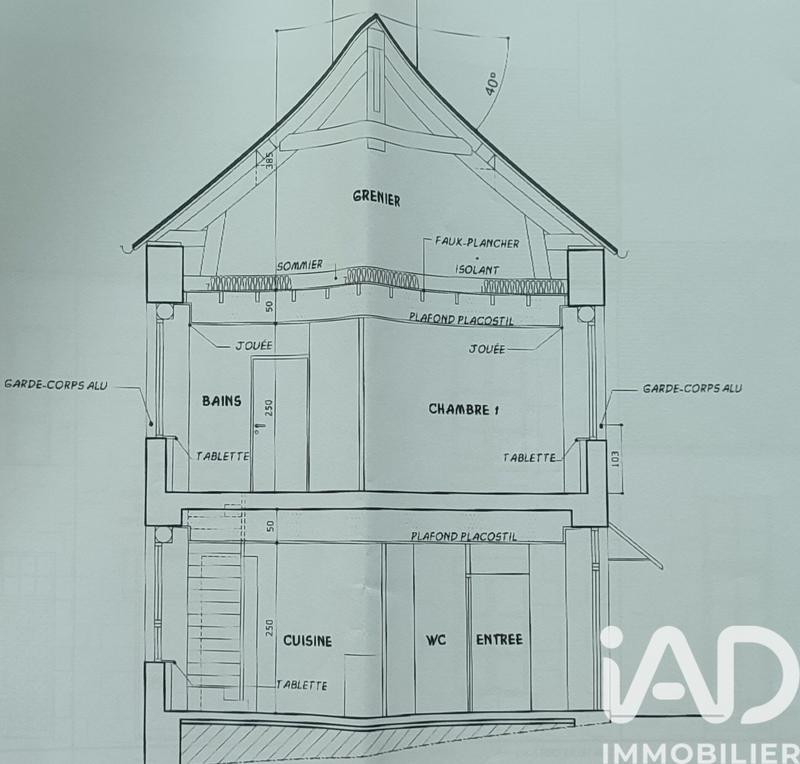 Maison - 77 m² - 4 pièces