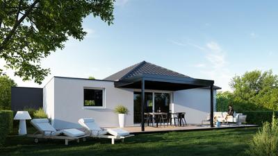 Maison - 90 m² - 3 pièces