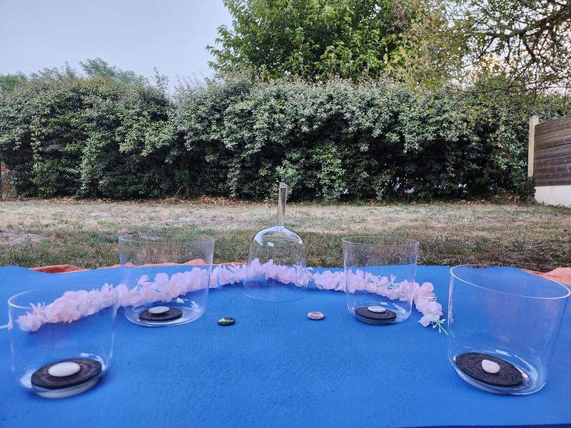 Bain sonore au cristal