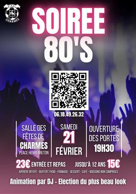 Soirée des années 80