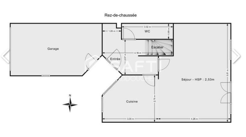 Maison - 96 m² - 5 pièces