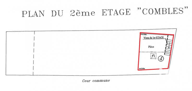 Duplex - 32 m² - 2 pièces