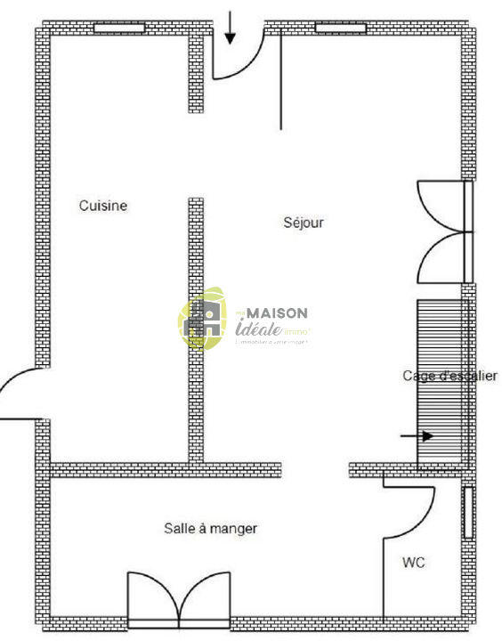 Maison - 87 m² - 4 pièces