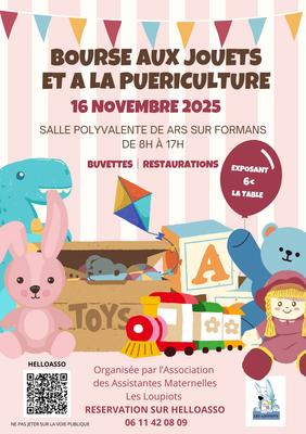 Bourse aux jouets et puériculture