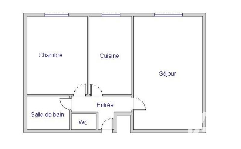 Appartement - 38 m² - 2 pièces