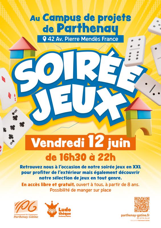 Soirée jeux avec la ludothèque