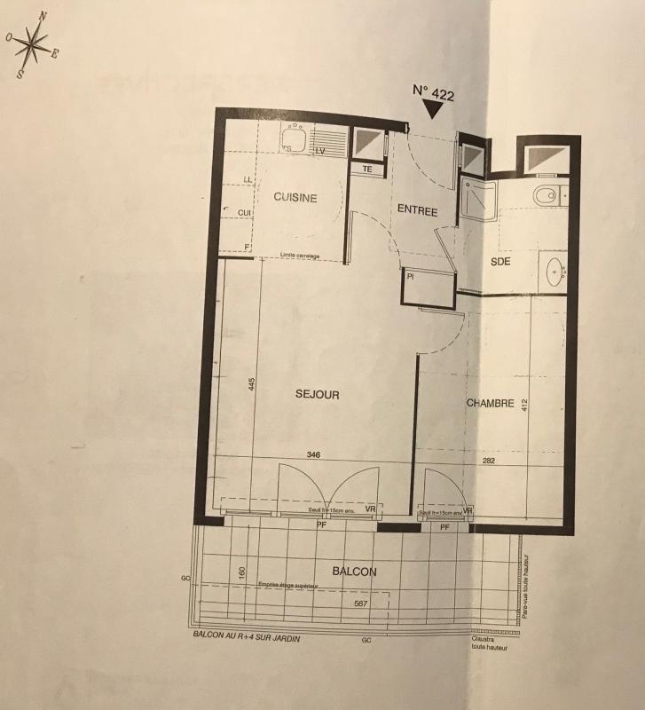 Appartement - 42 m² - 2 pièces