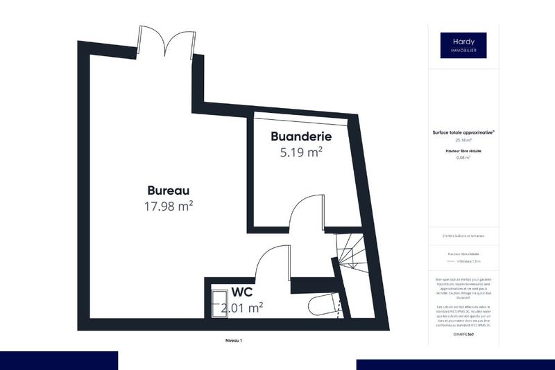 Maison ancienne - 70 m² - 5 pièces