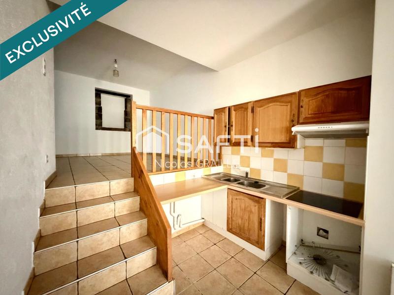 Maison - 65 m² - 3 pièces