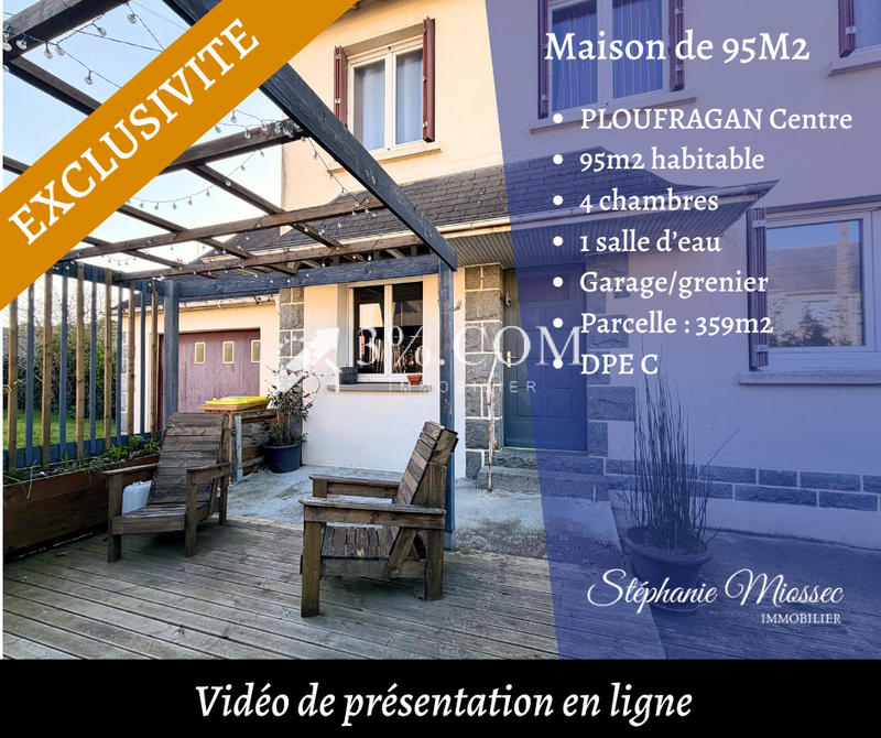 Maison - 95 m² - 5 pièces