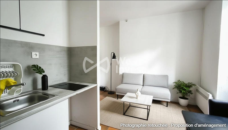 Appartement - 16 m² - 1 pièce