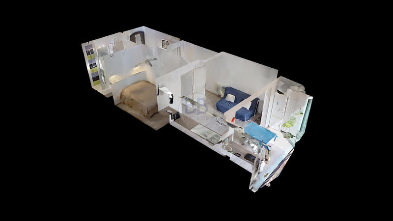 Appartement - 37 m² - 1 pièce