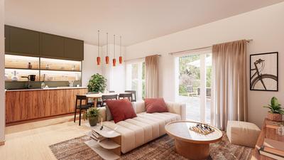 Appartement - 59 m² - 3 pièces