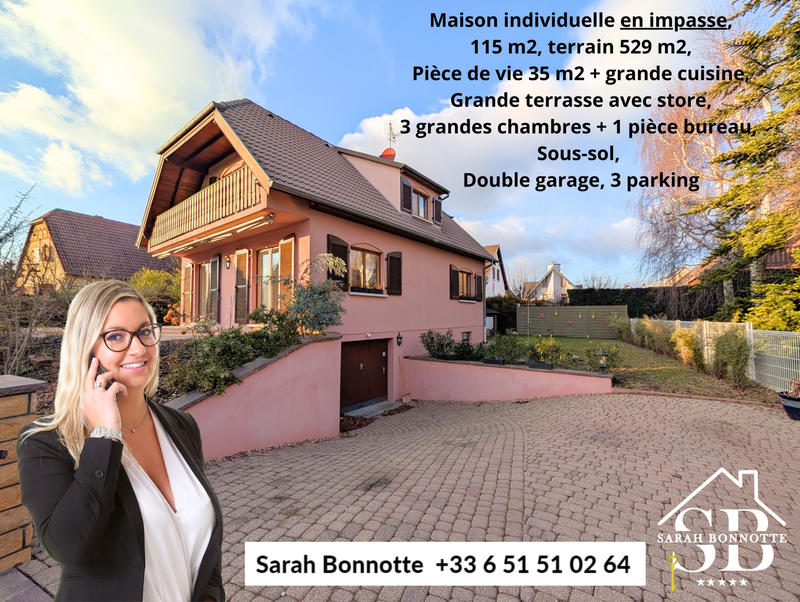 Maison - 134 m² - 5 pièces