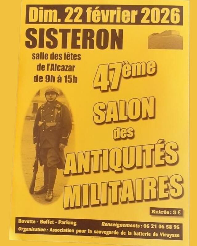 47ème bourse aux antiquités militaires